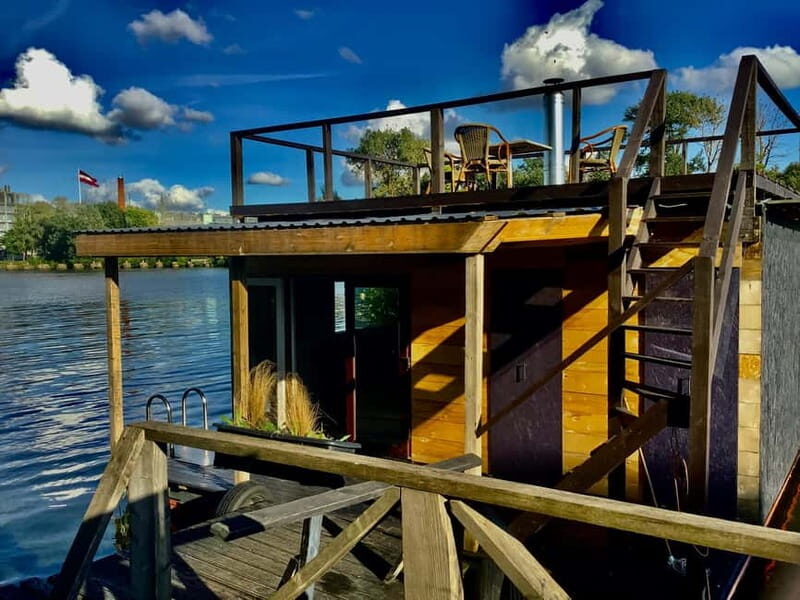 Sauna On The Daugava - Discover the Unique Floating Sauna on the Daugava River in Latvia