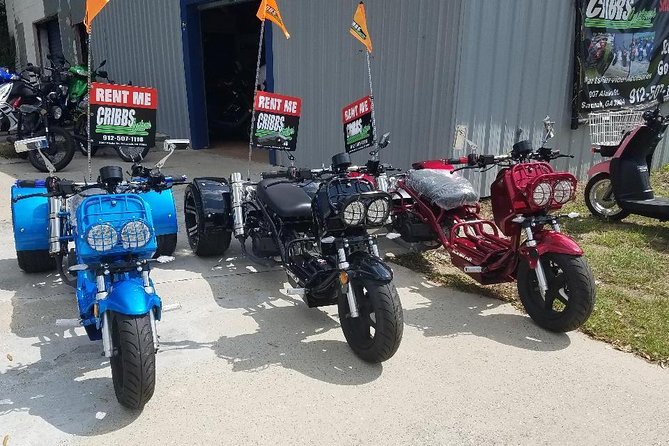 Savannah Scooter and Trike Rental With Helmet - Overview of the Experience
