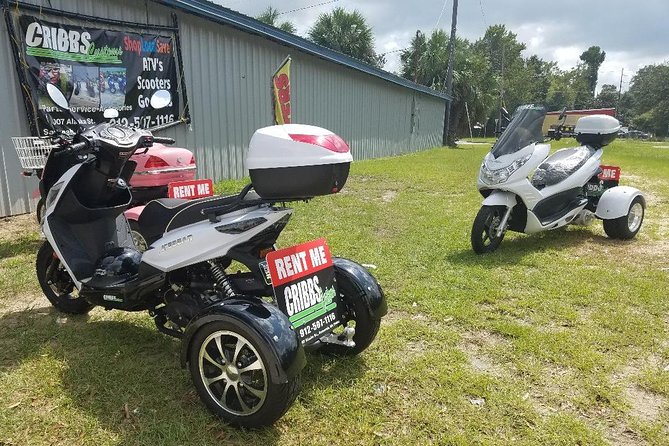 Savannah Scooter and Trike Rental With Helmet - Inclusions and Benefits