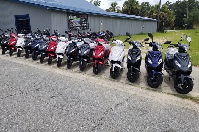 Savannah Scooter and Trike Rental With Helmet - Meeting and Pickup Information