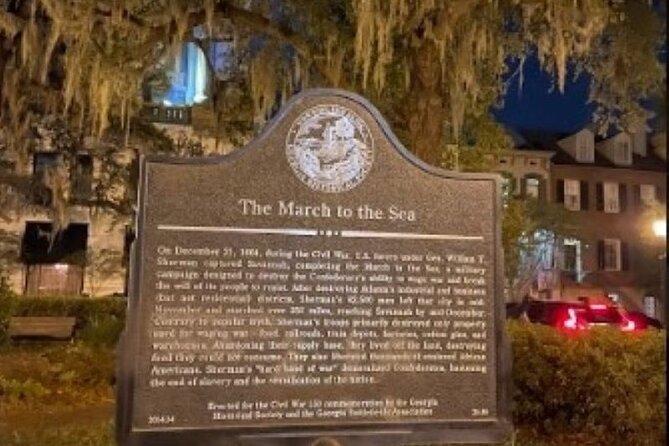 Savannah Terrors Ultimate Dead of Night Haunted Ghost Tour - Inclusions