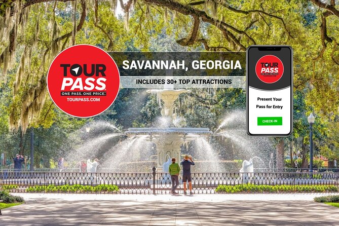 Savannah Tour Pass - Includes Over 15 Attractions - Booking Process