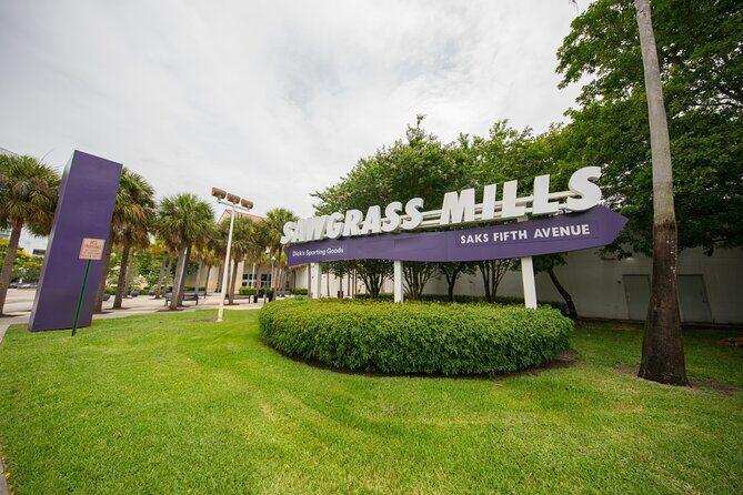 Sawgrass Mills Mall Round-Trip Transportation from Miami - Good To Know