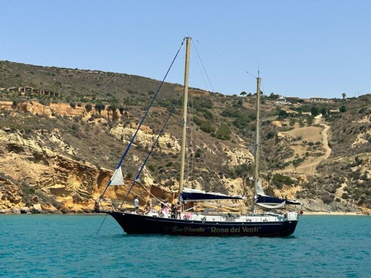 Scala Dei Turchi: Sailboat Excursion With Lunch and Aperitif - Itinerary