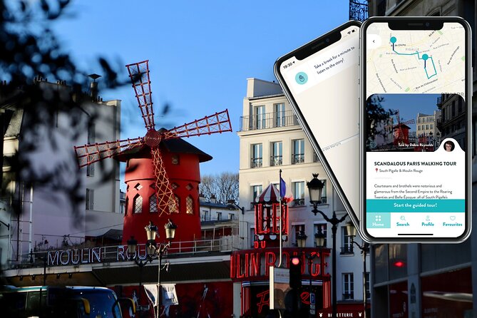 Scandalous Paris, Audioguided Smartphone Tour - Meeting and Pickup Information