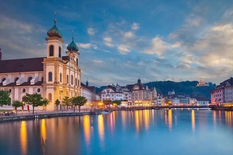 Scavenger Hunt and Walking Trip in Lucerne - Jesuitenplatz is both the starting point and the return area