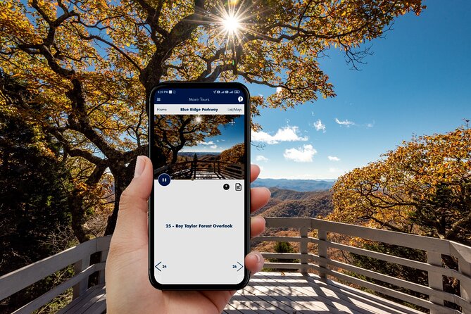 Scenic Blue Ridge Parkway Self-Guided Driving Audio Tour - Capturing Memorable Traveler Photos