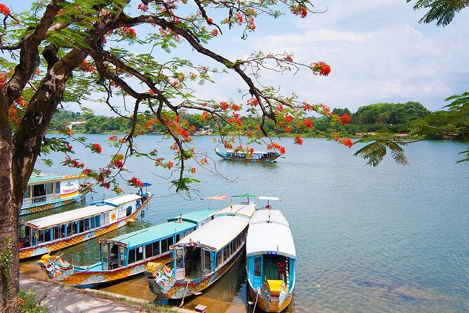 Scenic Dragon Boat Trip On Perfume River - Hue City - Dragon Boat Trip Overview