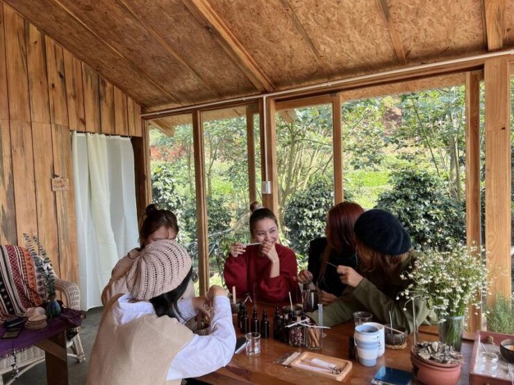 Scented Candle Workshop at Twin Beans Farm - Da Lat Suburb - Inclusions in the Workshop Package