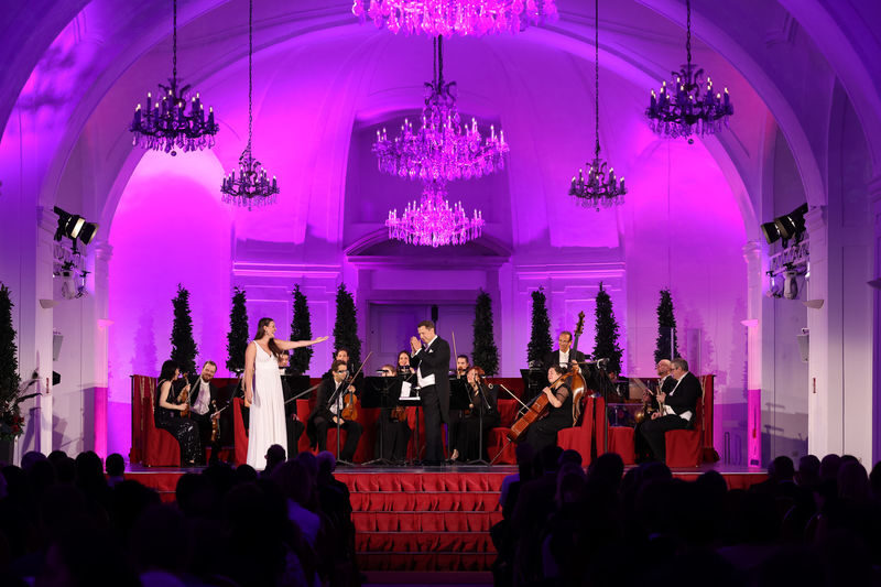 Schonbrunn Palace Concert and Austrian Dinner - Dinner first, concert second