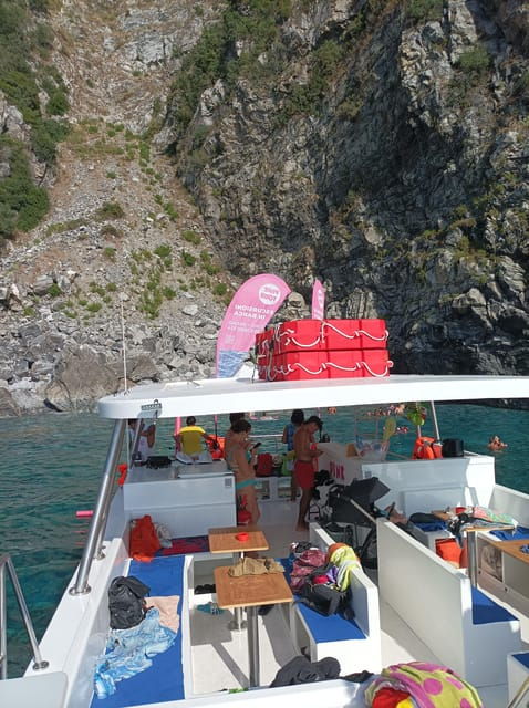 SCILLA EXCURSION COSTA VIOLA CAVE TOUR + SWIMMING - Booking Information