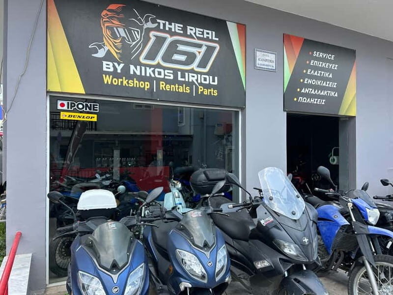 SCOOTER RENTAL IN THE CITY OF RHODES - The Ride and the Roadside Assistance