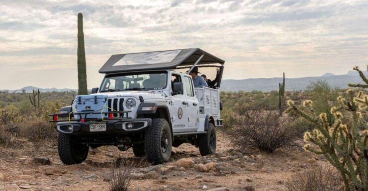 Scottsdale: Painted Sky Sunset Jeep Tour - Duration and Tour Guide Information