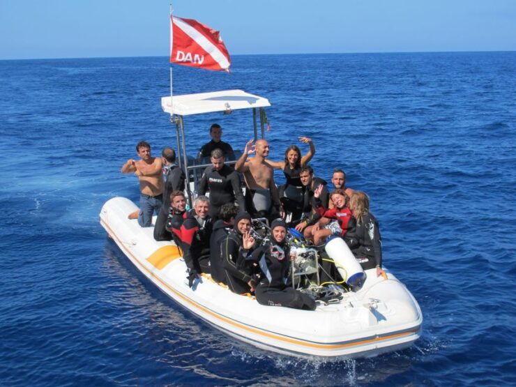 Scuba Diving in Capo Milazzo - Languages and Group Size