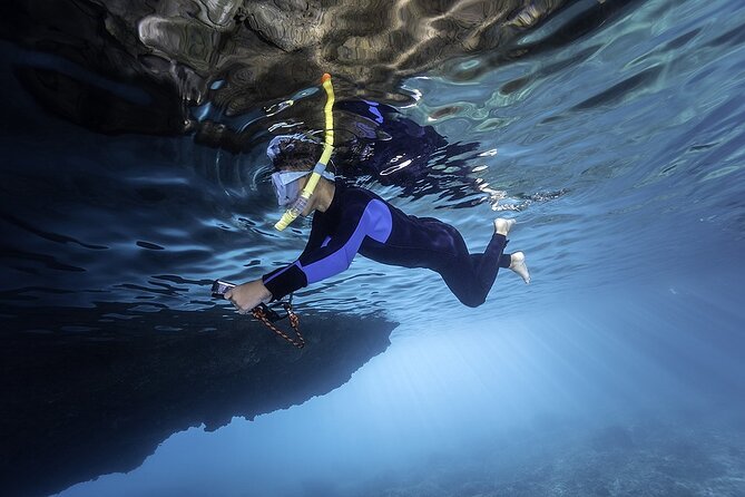 Sea Cave Snorkel Adventure on Navy Speed Boat! in Kona - Meeting and Pickup