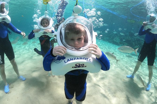 Sea Trek (exclusive in Lanzarote) - Common Questions