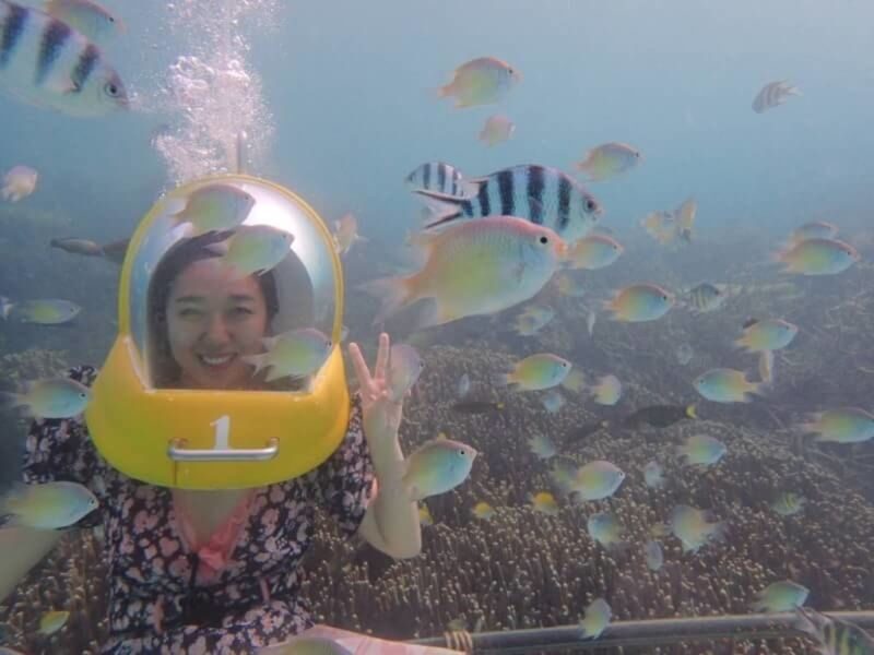 Sea Walking Experience in Semporna - What sea walking in Semporna is like