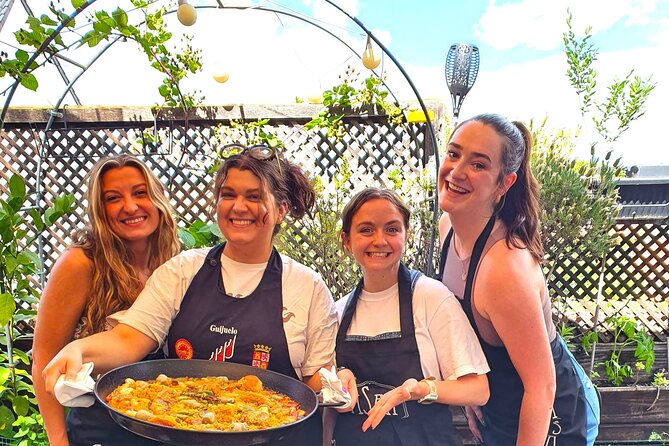 Seafood Paella Cooking Classes a Private Rooftop in Madrid - Meeting and Pickup