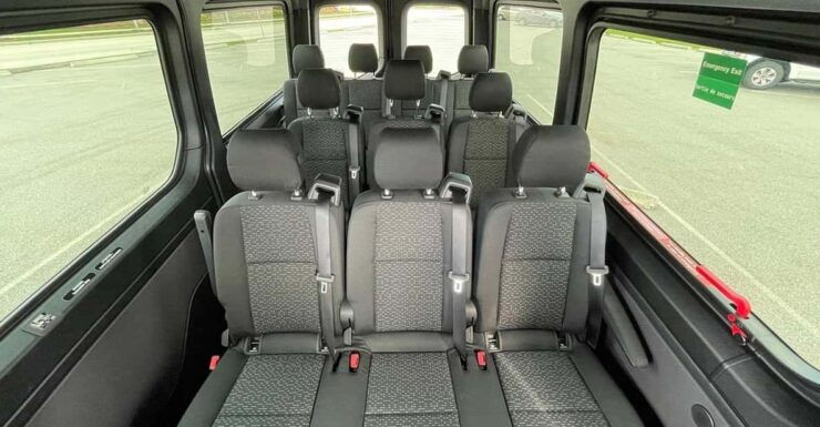 Seattle Downtown to Vancouver Airport in Sprinter Van - Vehicle Amenities