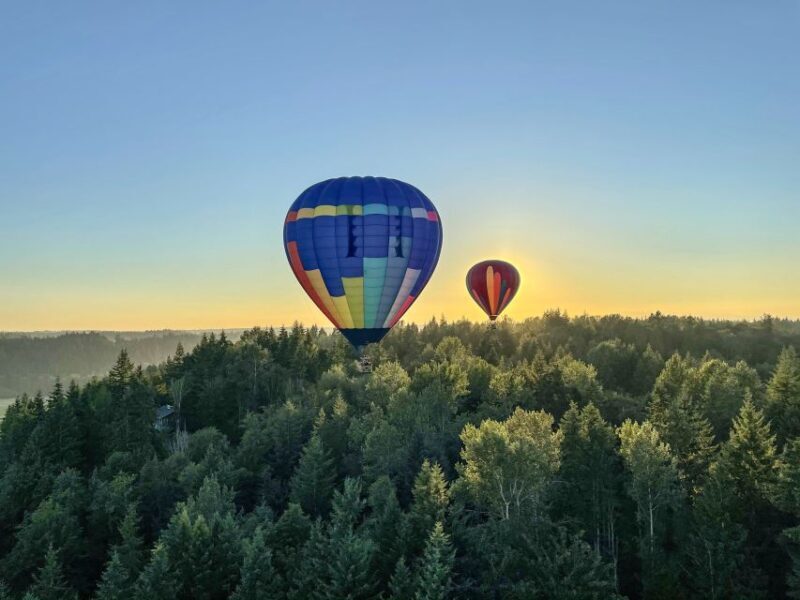 Seattle: Mt. Rainier Sunrise Hot Air Balloon Ride - FAQ