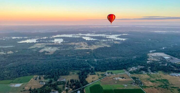 Seattle: Mt. Rainier Sunrise Hot Air Balloon Ride - Activity Details
