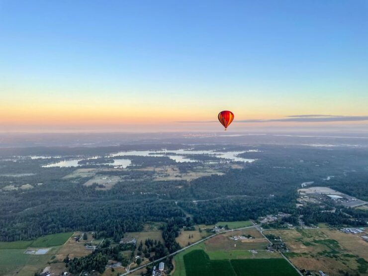 Seattle: Mt. Rainier Sunset Hot Air Balloon Ride - Activity Details