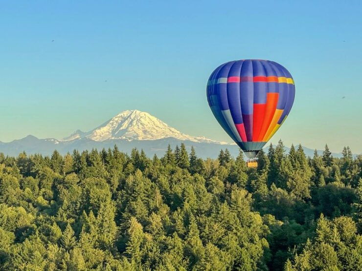 Seattle: Mt. Rainier Sunset Hot Air Balloon Ride - Experience Highlights