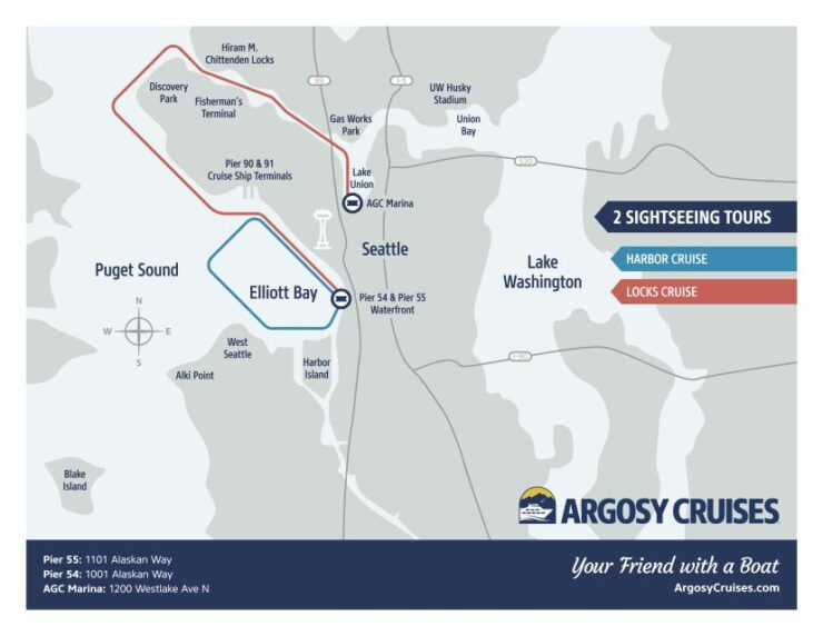 Seattle: One-Way Locks Cruise - Cruise Highlights