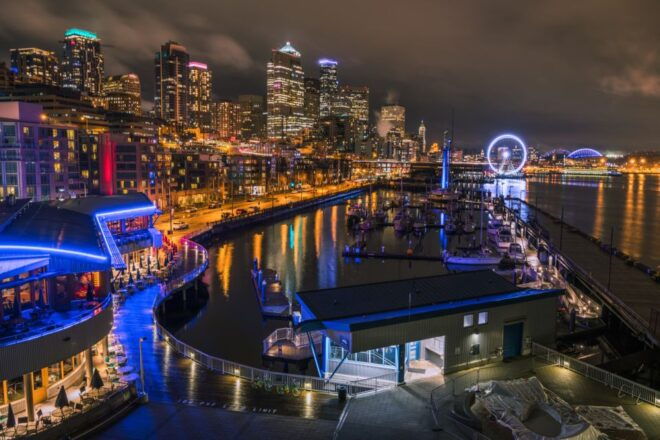 Seattle: Scenic Night Tour With Space Needle & Skywheel - Capturing the Beauty of Seattle