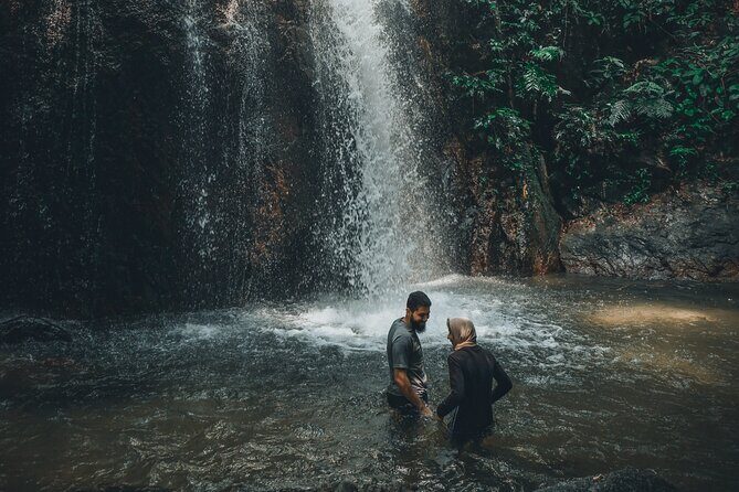 Secluded Waterfall Adventure - The Waterfalls: Two Levels of Natural Beauty