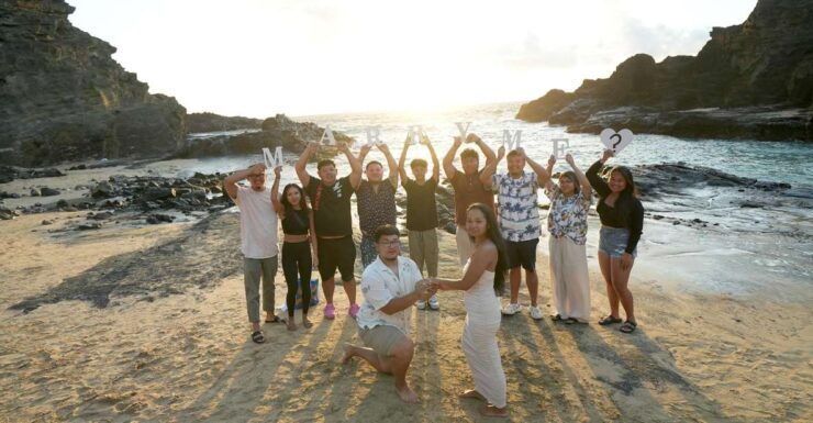 Secrete Proposal Photo/Video Honolulu Blowhole - Experience Highlights