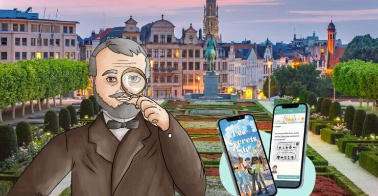 Secrets of Brussels" : City Exploration Game - Location and City Exploration
