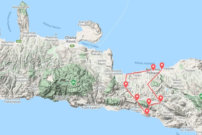 Secrets of West Crete & Rethymno Town Private Tour From Chania - Cancellation and Refund Policy