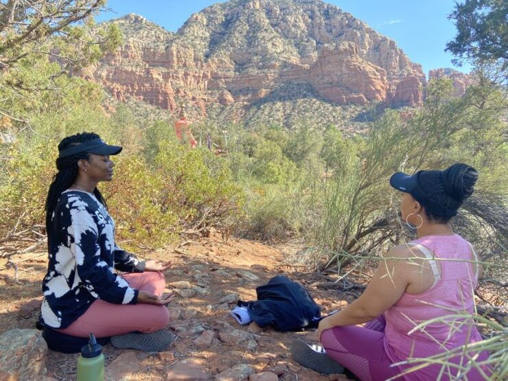 Sedona: Energy Vortex Guided Meditation at Amitabha Stupa - Experience