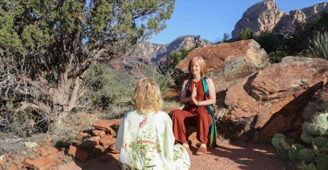 Sedona: Energy Vortex Guided Meditation at Amitabha Stupa - Full Description