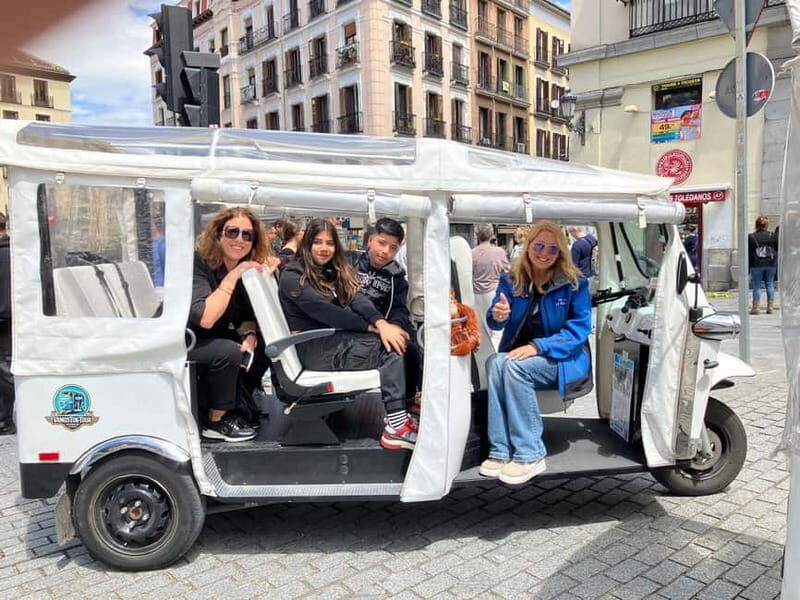 "See Madrid Differently: A Premium Private Tuk Tuk Ride" - FAQ