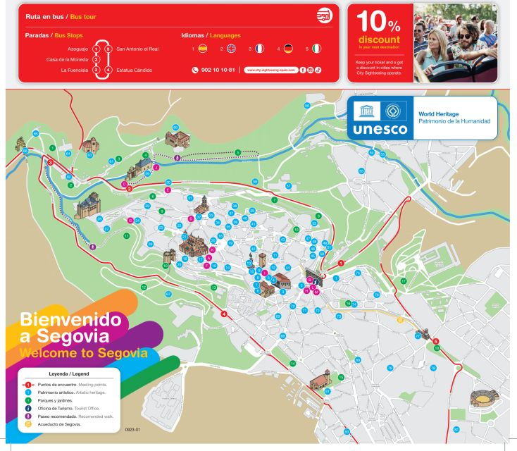 Segovia: City Sightseeing Hop-On Hop-Off Bus Tour - Booking and Payment Details