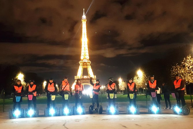 Segway by Night ! Illuminated Paris - Tour Duration and Schedule