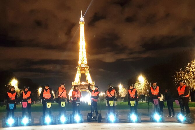 Segway by Night ! Illuminated Paris - Experienced Guides and Narration