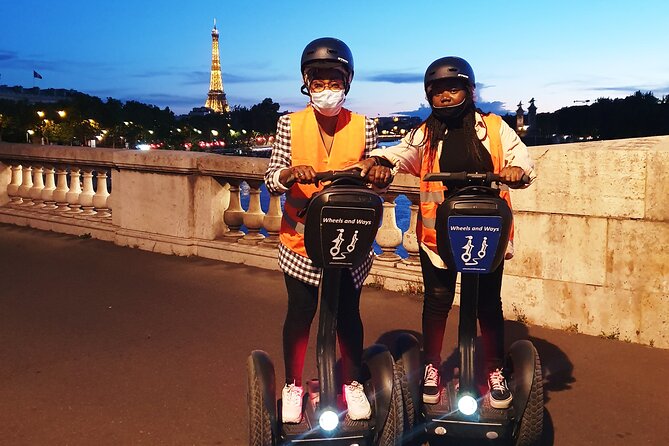 Segway by Night ! Illuminated Paris - Capturing the Illuminated Cityscape