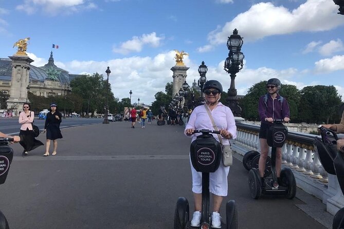 Segway Eiffel Tour Paris - Additional Information