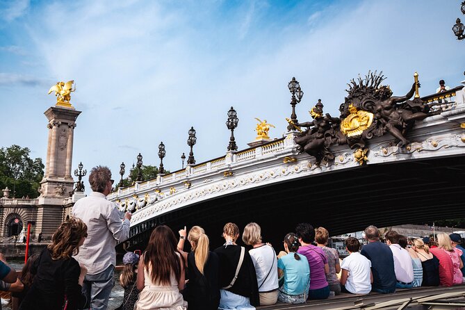 Seine River Boat Sightseeing Tickets With Audioguide - Overview of Seine River Boat Sightseeing Experience