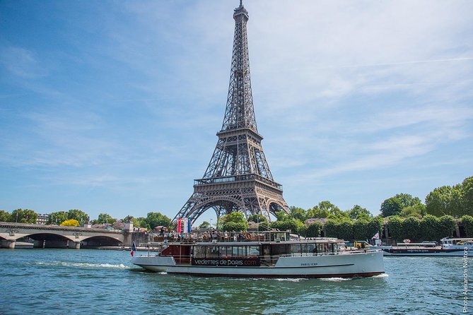 Seine River Guided Cruise and Snacks Options by Vedettes De Paris - Evening Cruise and Illuminated Paris Experience
