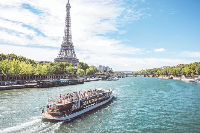 Seine River Guided Cruise Champagne Option by Vedettes De Paris - Meeting and Cancellation Policy