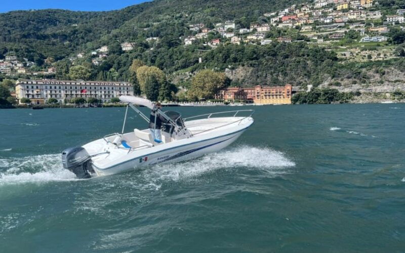 Self Drive Boat Lake Como (7pax): be a Captain, no License! - What to Expect at the Meeting Point and During Your Trip