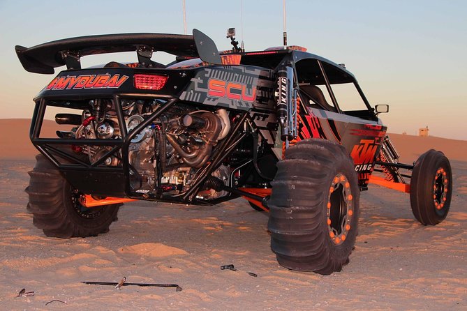 Self Drive Dune Buggy With Sandboarding and Camel Ride - Thrilling Sandboarding on the Desert Dunes