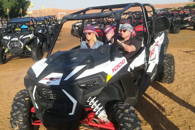 Self Drive Dune Buggy With Sandboarding and Camel Ride - Enjoyment and Entertainment at the Bedouin-Inspired Camp