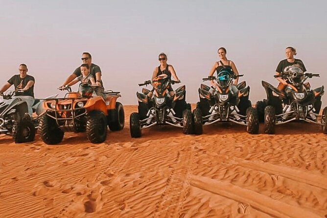 Self Drive Quad Bike-30 Mins With Premium Evening Desert Safari Dubai - 30-Minute Thrill Ride in the Desert
