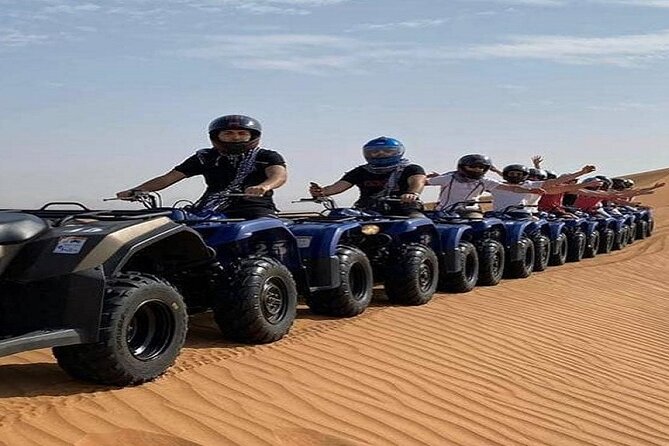 Self Drive Quad Bike-30 Mins With Premium Evening Desert Safari Dubai - Common Questions