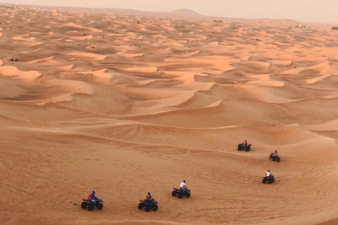 Self Drive Quad Bike in Open Desert With Sand Boarding and Camels - Additional Information